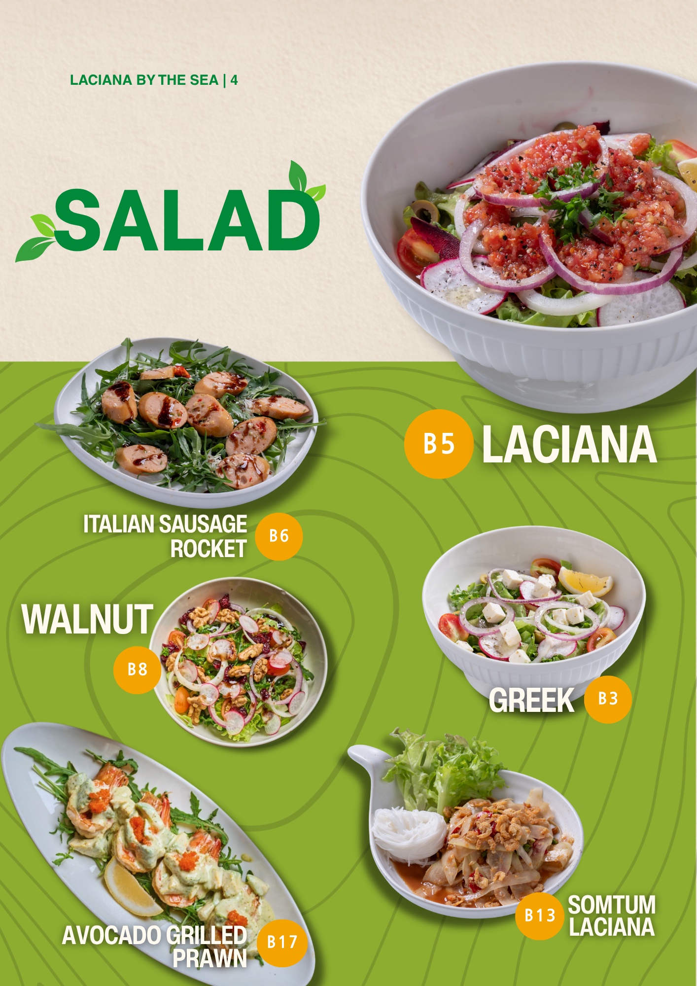Laciana menu page 7